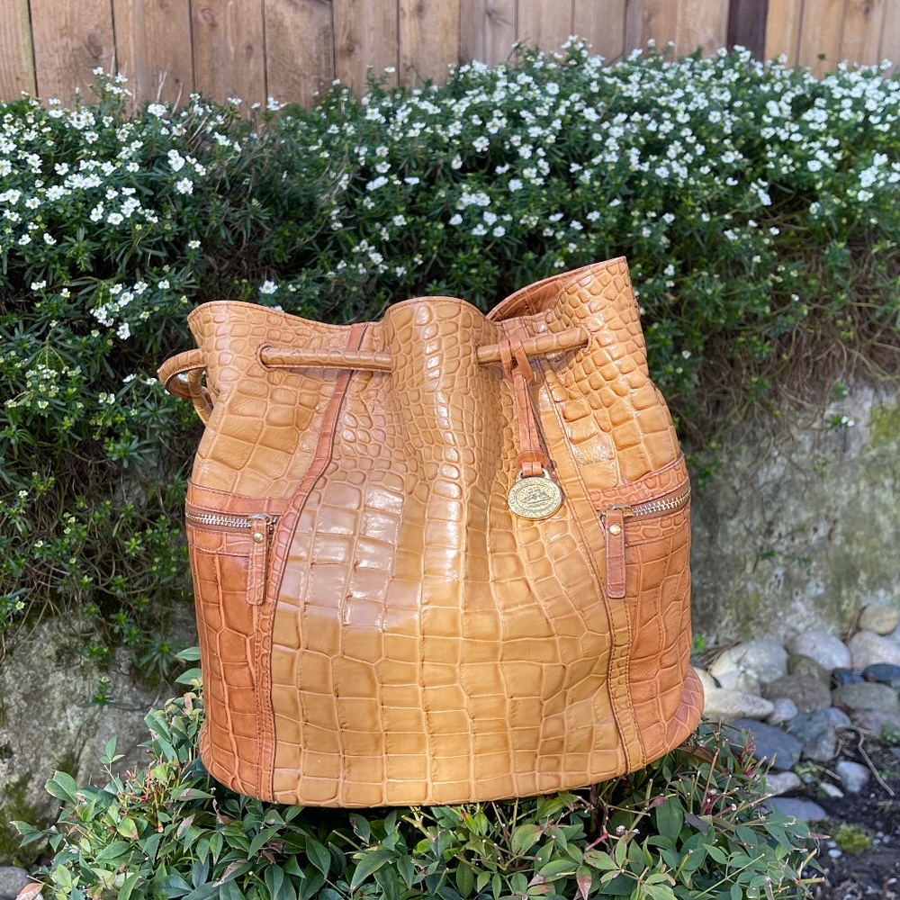 Brahmin Leather  Handbag 12"x14''